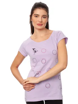 FellHerz Sporty Girl Cap Sleeve lavender - L – Produktbild 1 von 1
