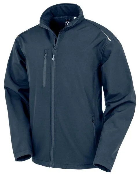 YTWOO YTWOO Recycelte Softshell-Jacke für Herren, Navy, – Produktbild 1 von 2