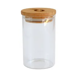 pandoo pandoo Gewürzglas aus hochwertigem Borosilikatglas mit Bambusdeckel – Produktbild 1 von 1