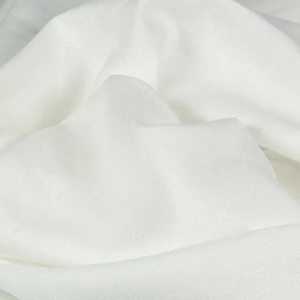 Vieböck Vieböck Feines Leinengewebe 100% Bioleinen (56,50€/m), Weiß, – Produktbild 1 von 1