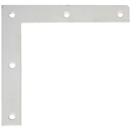 Alberts ALBERTS Möbelwinkel, zinkphosphatiert, weiß beschichtet,HxLxB 100x100x15mm – Produktbild 1 von 1