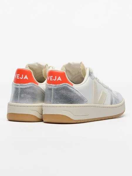 Veja Veja V-10 Prime Leather, White pierre silver (weiß), – Produktbild 3 von 3