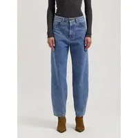 MUD Jeans MUD Jeans Damen Jeans - Brooke High Barrel - aus biologischen Materialien, Blue, – Produktbild 2 von 5