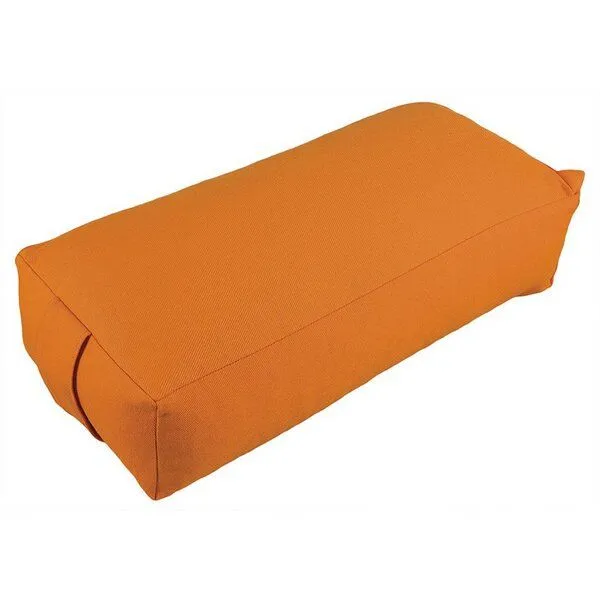 Bausinger Bausinger Meditationskissen Rechteck mit Dinkelspelzfüllung, Orange, – Produktbild 1 von 1