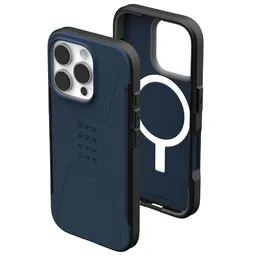 Urban Armor Gear MagSafe-Hülle für Apple iPhone 16 Pro, Urban Armor Gear, Civilian, Marineblau – Produktbild 1 von 1