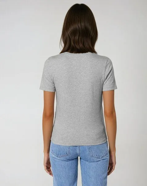 TORLAND TORLAND Damen T-Shirt ELLA PREMIUM, Grau (heather grey), – Produktbild 2 von 3