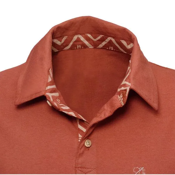 Levensgaarn Levensgaarn Polo-Hemd Männer, Marsala, – Produktbild 1 von 4