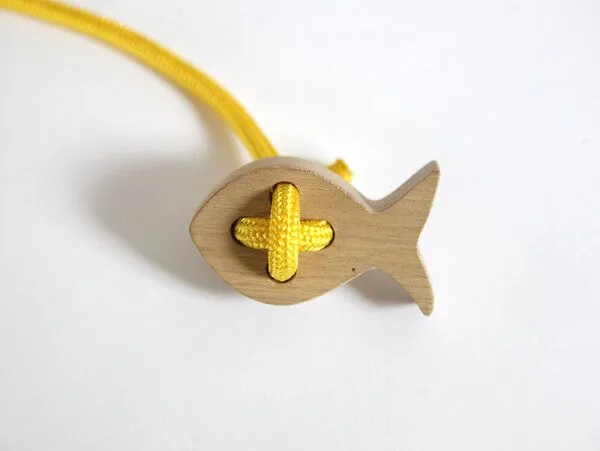 werkvoll by Lena Peter werkvoll by Lena Peter Nachhaltige Holz Kinder Schaukel FREI, Gelb, – Produktbild 7 von 8