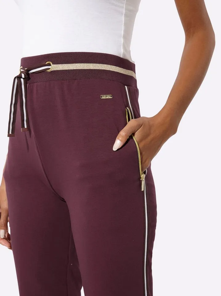 creation L Homewearhose Hose, Rot, – Produktbild 4 von 5