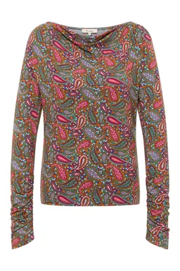 Tranquillo Shirt Belindaa aus EcoVero™ Viskose von Lenzing - paisley / S – Produktbild 1 von 1