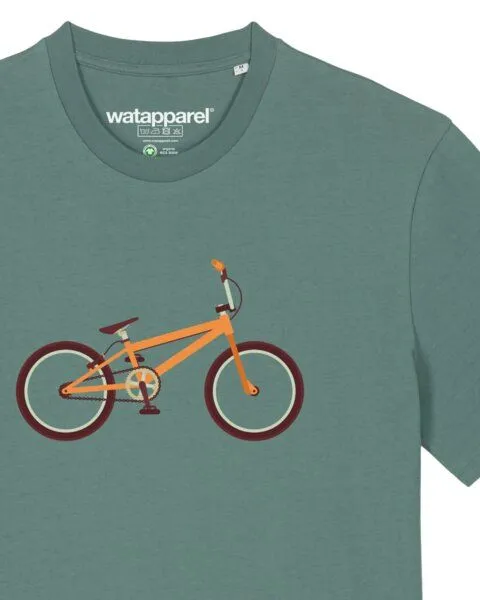 watapparel watapparel T-Shirt Unisex BMX, Green bay, – Produktbild 3 von 3