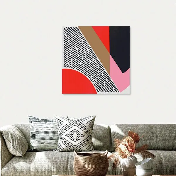 Photocircle Photocircle Poster / Leinwandbild - Sun And San Abstract – Produktbild 4 von 4