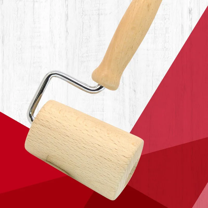 Fackelmann Fackelmann Teigroller, 17cm, FSC™-zertifizierte Buche – Produktbild 2 von 2