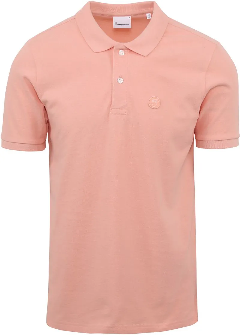 KnowledgeCotton Apparel KnowledgeCotton Apparel Polo Rosa - Größe XL, Pink, – Produktbild 2 von 3