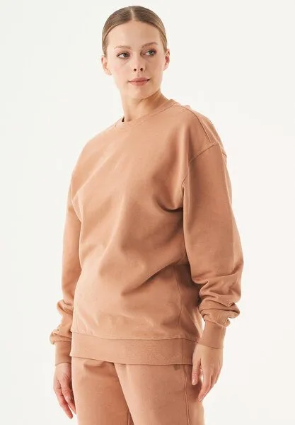ORGANICATION ORGANICATION ESSENTIALS-BELLO-Unisex Soft Touch Sweatshirt aus Bio-Baumwolle, Light brown, – Produktbild 3 von 3