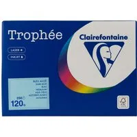 Clairefontaine 250 Blatt Clairfontaine Farbiges Kopierpapier 'Trophee' 120 g/m², DIN A4, blau – Produktbild 1 von 1