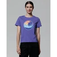 watapparel watapparel T-Shirt Frauen Sunset Rainbow, Purple love, – Produktbild 1 von 1
