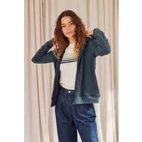 TWOTHIRDS TWOTHIRDS Damen vegan Hoodie Copinsay Deep Lake – Produktbild 1 von 1