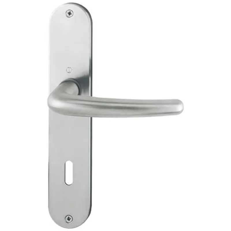 HOPPE Hoppe Zimmertür-Drückergarnitur , WC, E78, VK8, Denver, mit Langschild, Edelstahl, F69 – Produktbild 1 von 1