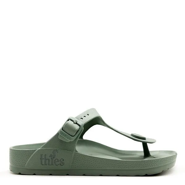 thies Vegane Ecofoam Zehentrenner Sandale von thies ® aus recyceltem EVA, Aloe, – Produktbild 1 von 4