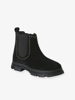 Vertbaudet Vertbaudet Lederboots Mädchen mit Anziehtrick – Produktbild 1 von 1
