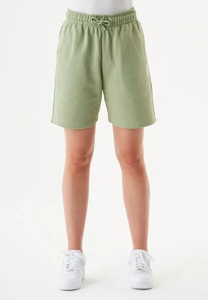 ORGANICATION ORGANICATION Damen ESSENTIALS-SHEYMA- Shorts aus Bio-Baumwolle, Sage green, – Produktbild 1 von 3
