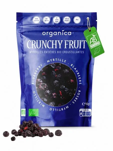 ORGANICA ORGANICA Gefriergetrocknete Bio-Blaubeeren – Produktbild 1 von 4