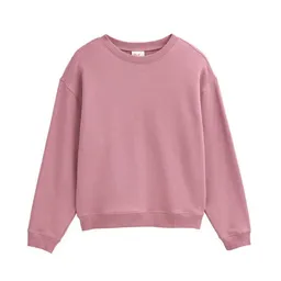 People Wear Organic People Wear Organic Sweat Pullover, rosa uni – Produktbild 1 von 1