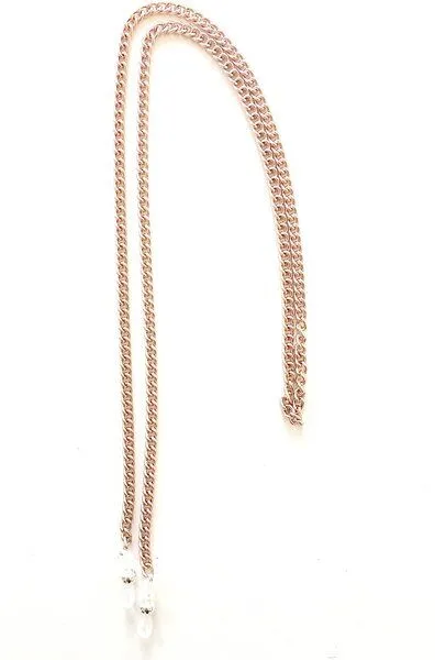 Crystal and Sage Crystal and Sage Brillenkette, Roségold, – Produktbild 2 von 2