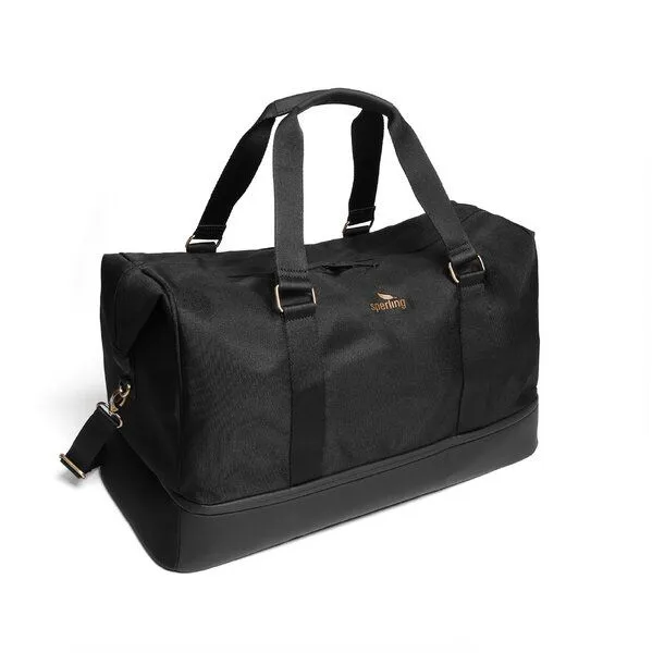 Sperling Sperling "Weekly" Weekender aus Kork und recyceltem PET, Raven midnight (schwarz), – Produktbild 2 von 4