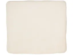 HANS NATUR Wickelauflagenbezug für Wickelmulde Biber Bio Baumwolle natur 50 x 70 cm – Produktbild 1 von 1