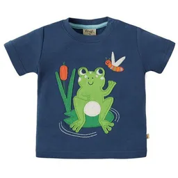 Frugi Frugi T-Shirt Frosch marine blau – Produktbild 1 von 1