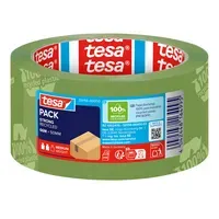 Tesa Tesa Recycling Packband 66m, 65my, Grün bedruckt, – Produktbild 3 von 3