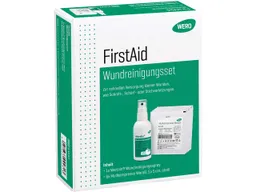 WERO WERO Wundreinigungsset "First Aid" mit Werolin und Mullkompressen – Produktbild 1 von 1