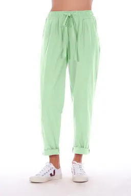 RAVENS VIEW IBIZA RAVENS VIEW IBIZA Damen vegan Hose Santorini Mintgrün – Produktbild 1 von 1