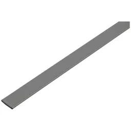 Alberts ALBERTS Flachstange, Alu, anthr. beschichtet, LxBxS 1000 x 14,5 x 1,5 mm – Produktbild 1 von 1