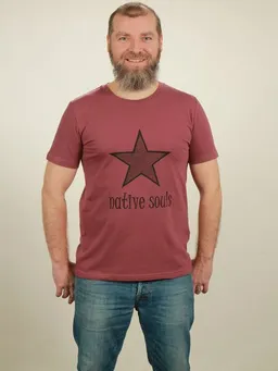 NATIVE SOULS Native Souls T-Shirt Herren - Star – Produktbild 1 von 1