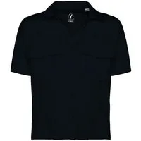 YTWOO YTWOO Damenhemd mit Lyocell TENCEL Oversize - Modern, Lässig und Nachhaltig, Navyblau, – Produktbild 1 von 1