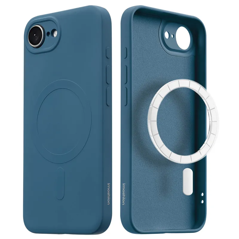 imoshion imoshion Color Back Cover mit MagSafe für das Apple iPhone 17e / 16e, Dunkelblau, – Produktbild 1 von 1