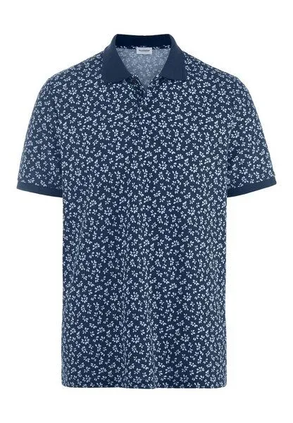 hessnatur hessnatur Piqué Polo Relaxed aus reiner Bio-Baumwolle, Nachtblau, – Produktbild 2 von 3