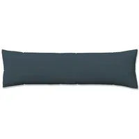 Schlafgut Schlafgut Seitenschläferkissenbezug Pure - 95% Biobaumwolle, 5% Elasthan, Grey deep, – Produktbild 1 von 1