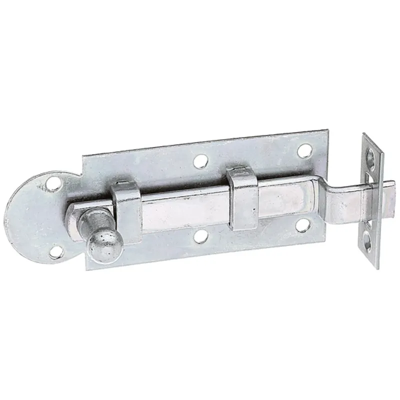 Alberts ALBERTS Fensterriegel, mit Knopf, gekröpft, mit Schließblech, disp., Platte LxB 80x30 mm – Produktbild 1 von 1