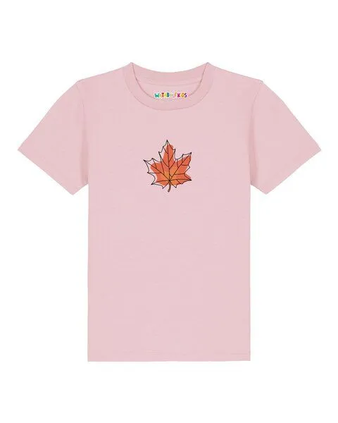watabout.kids watabout.kids T-Shirt Kinder Herbst, Cotton pink, – Produktbild 1 von 2