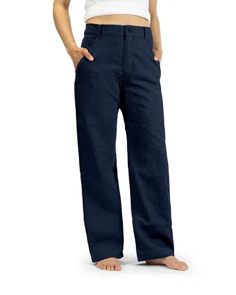 SCHAZAD Leinenhose APPROVAL von SCHAZAD, Marine, – Produktbild 2 von 3