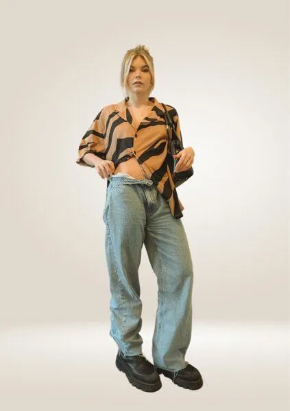 noemvri fashion label noemvri fashion label Modal Hemd, Tiger, – Produktbild 3 von 3
