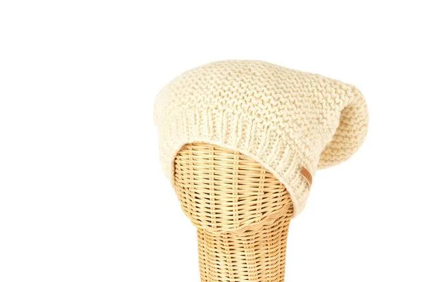 short'n'pietz short'n'pietz Schurwollmütze links gestrickt, Petrol, – Produktbild 2 von 3