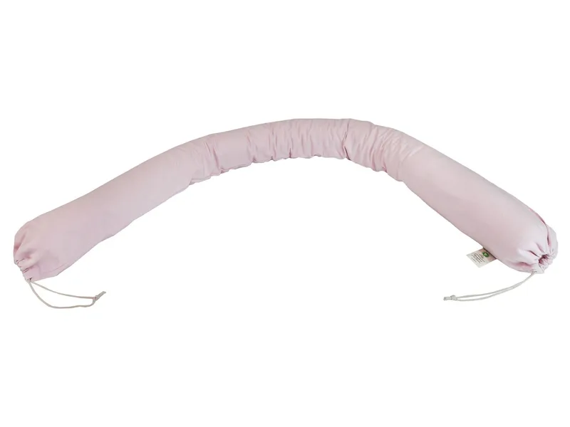 HANS NATUR HANS NATUR Stillkissen, Bezug Bio-Baumwolle Füllung Kapok Maße 16 x 160 cm, Rosa, – Produktbild 2 von 2