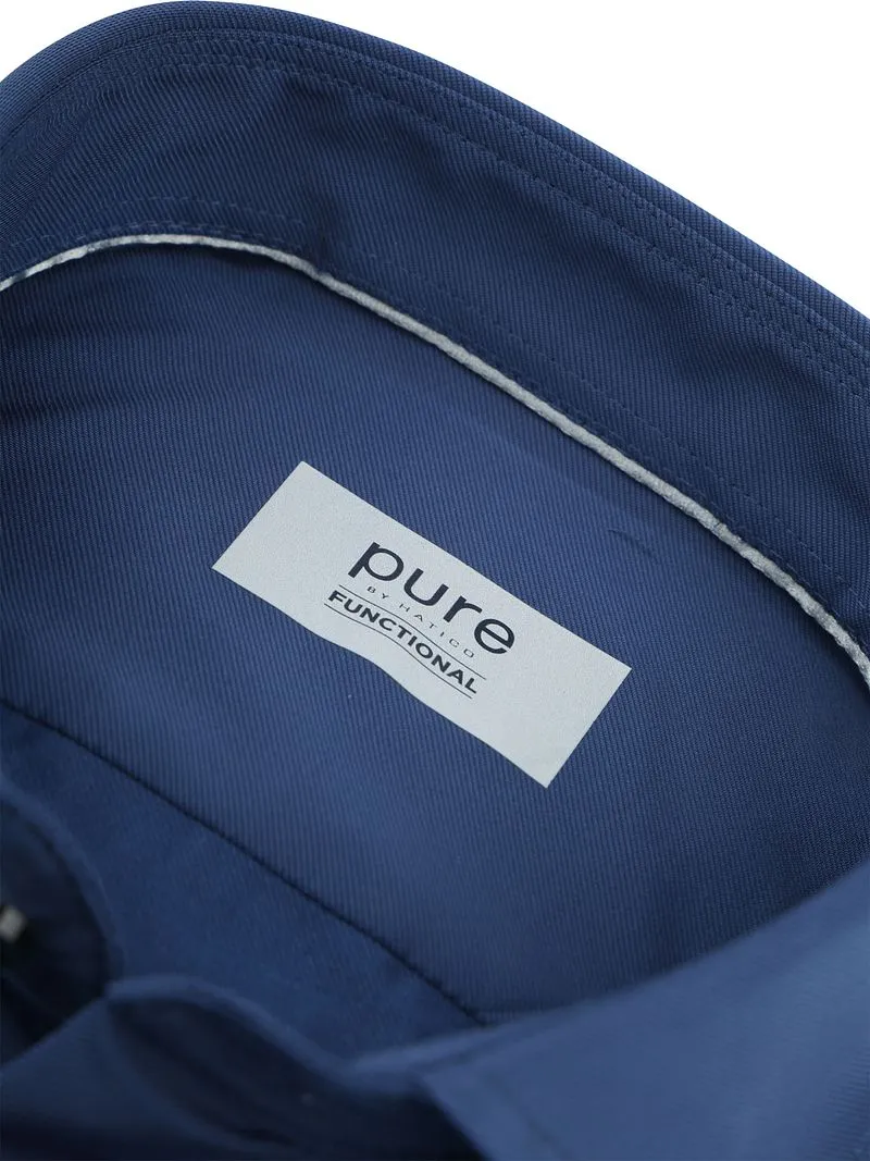 Pure Pure Shirt Dunkelblau - Größe 40 (M), Dunkelblau, – Produktbild 2 von 4