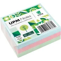 UPM UPM Super Sticky Haftnotizen "Pastellmix" 75 x 75 mm, 3 Blöcke, farbig sortiert – Produktbild 1 von 1