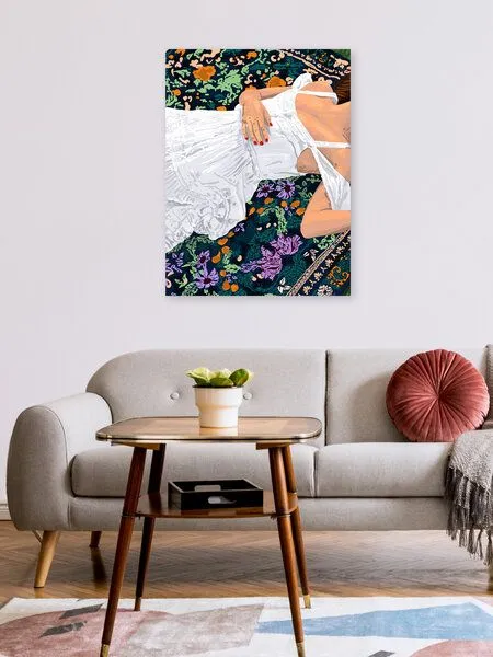 Photocircle Photocircle Poster / Leinwandbild - Moroccan Carpet – Produktbild 2 von 4